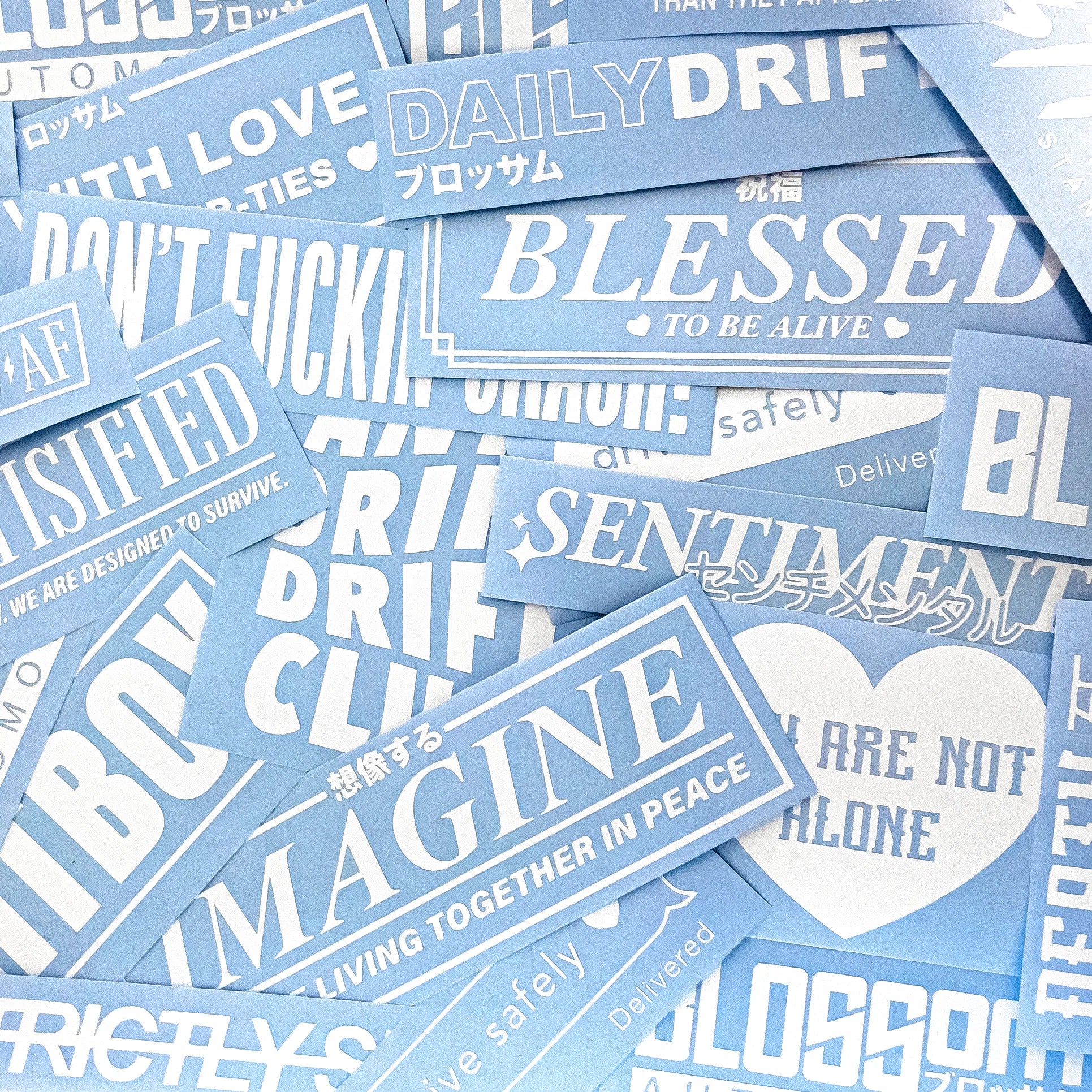 Blossom Automotive Die Cut Stickers