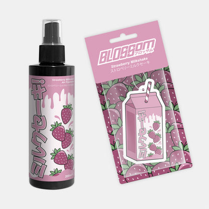 'The Milkshake Collection' Air Freshener - Strawberry Milkshake Bundle