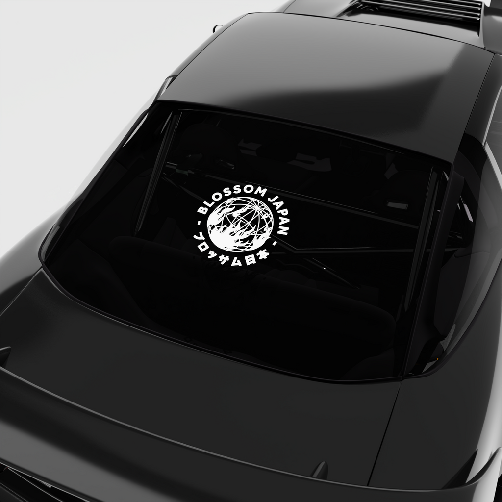 Blossom Globe - XL Rear Window Banner