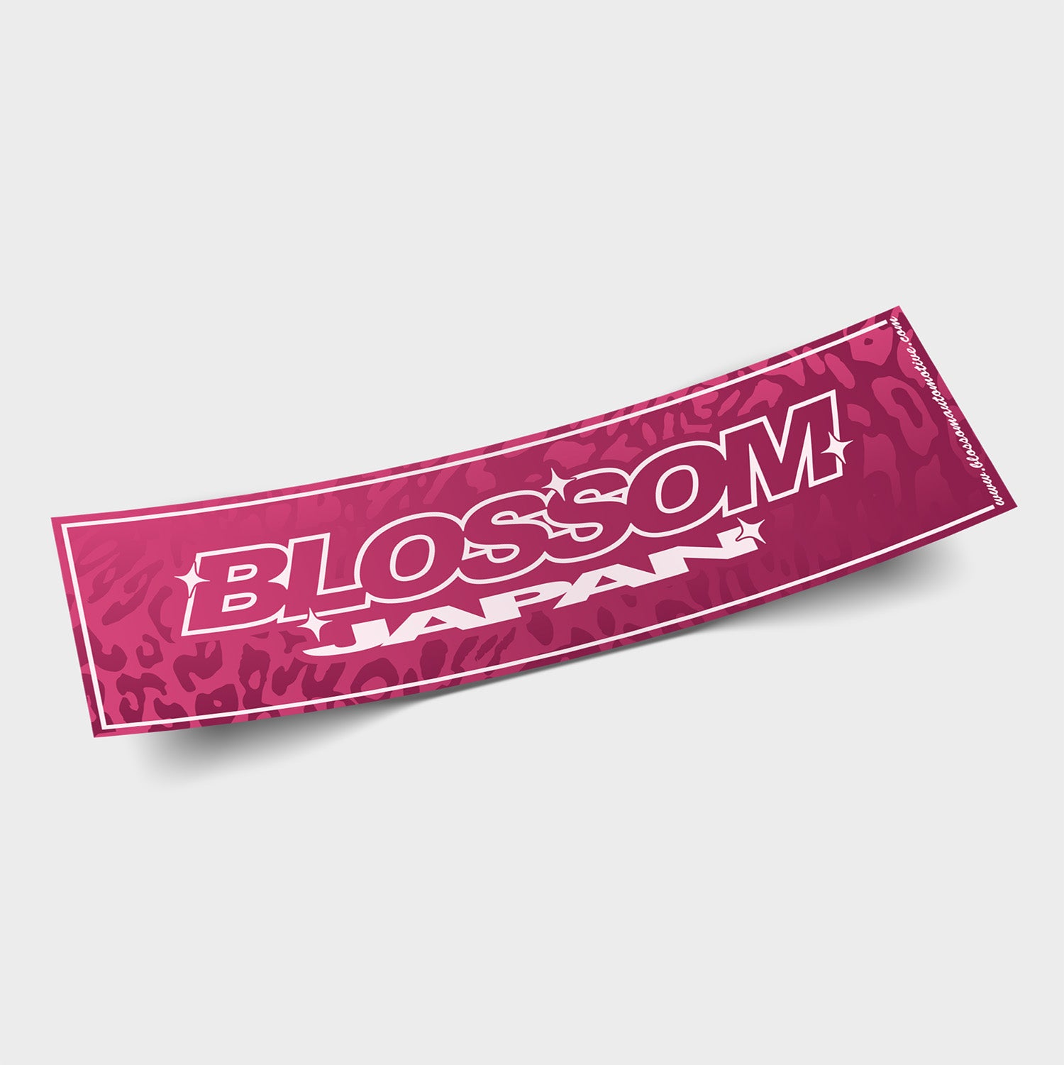 Blossom Japan Pink Cheetah - Slap Sticker