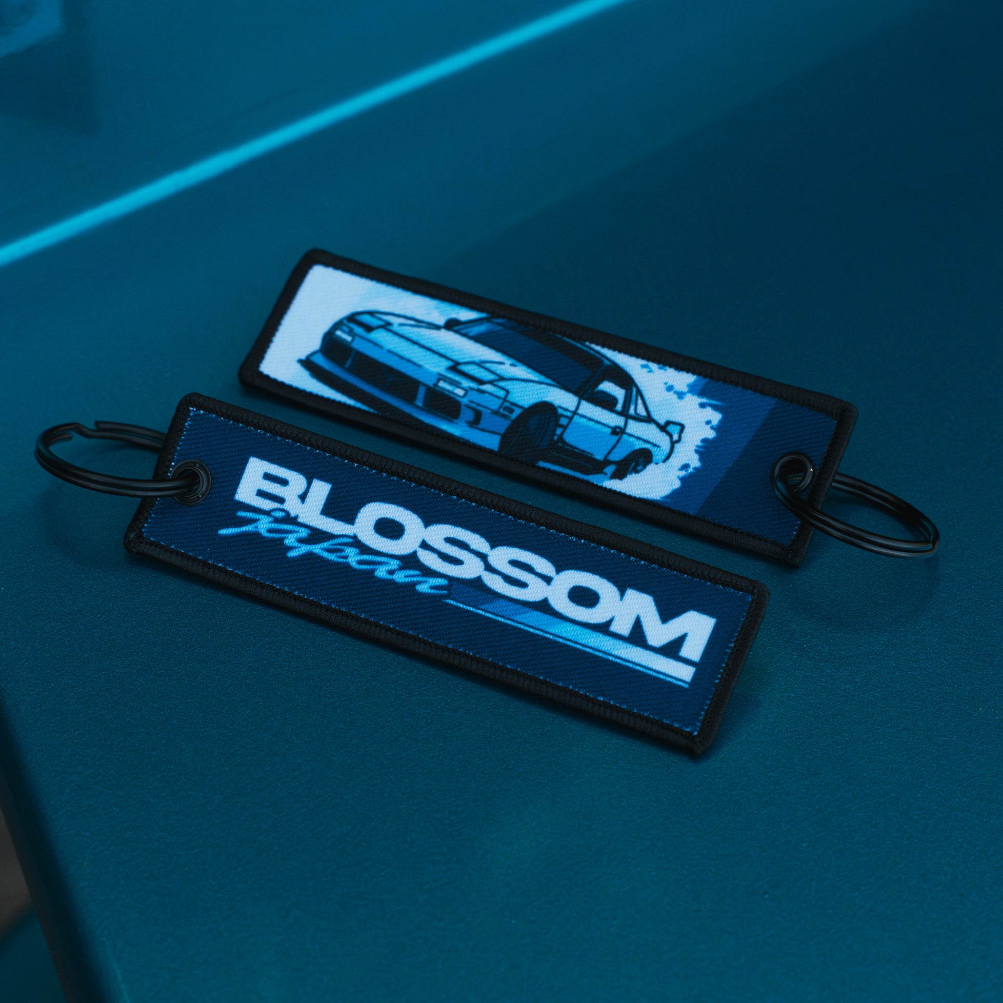 Sunset Drift Flight Tag - Ocean Blue