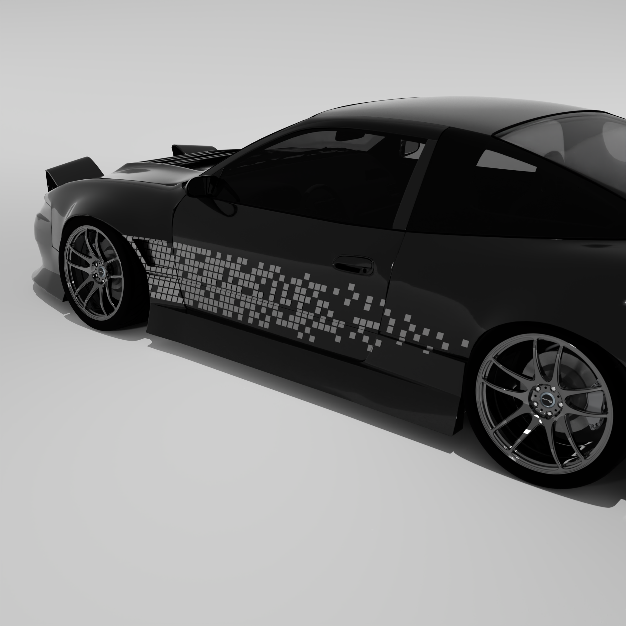 Pixel Livery Kit (Both Sides) - Made for Your Car