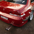 Red car with Blossom Automotive Zoku Livery