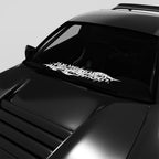 Death Wish Flame - XL Front Window Banner