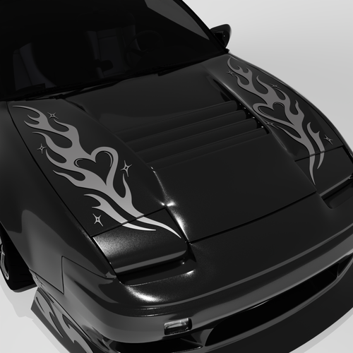 Sora Hood Decals - Made for Your Car
