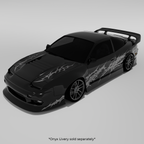 Onyx #2 Hood Decals - Made for Your Car