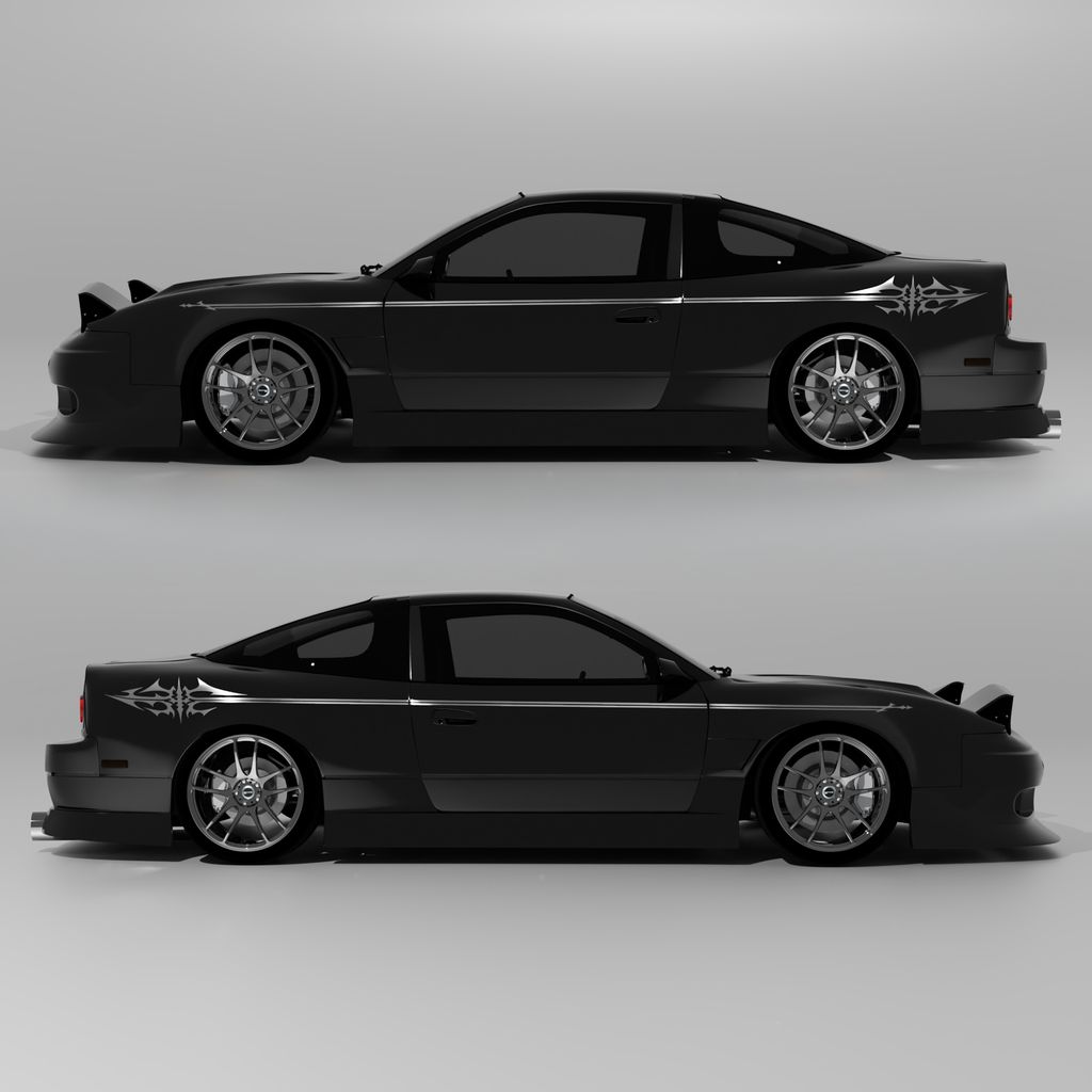 Omen Pinstripe Kit (Both Sides) - Made for Your Car