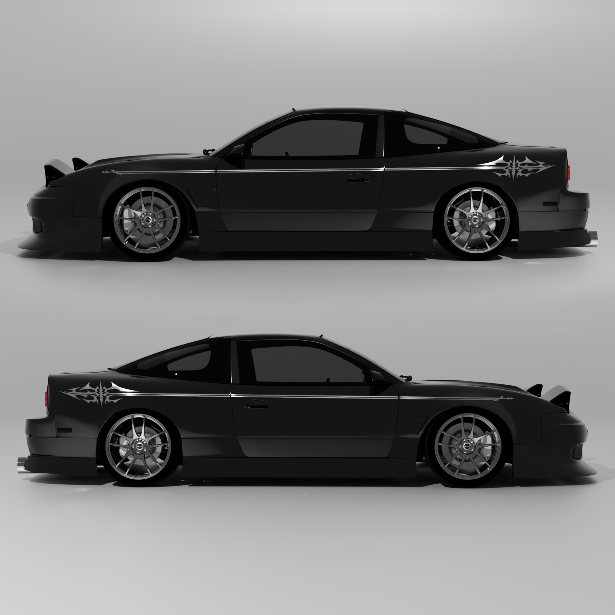 Omen Pinstripe Kit (Both Sides) - Made for Your Car