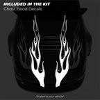 Ghost Hood Decals - Made for Your Car