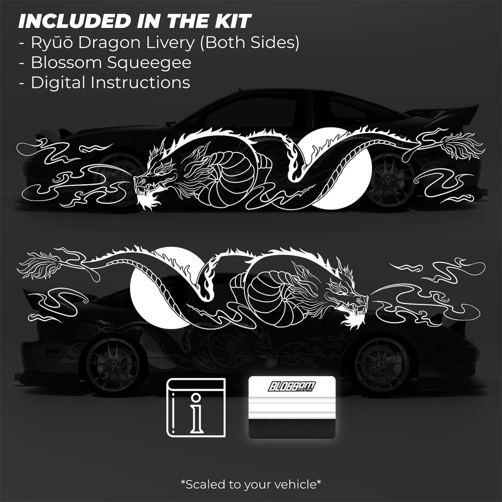 Ryūō Dragon Livery Kit (Both Sides) - Made for Your Car