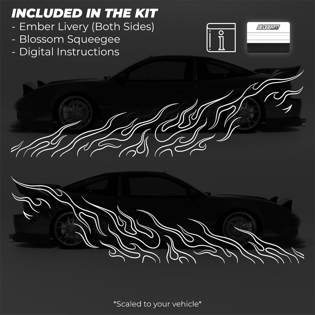 Ember Livery Kit (Both Sides) - Made for Your Car