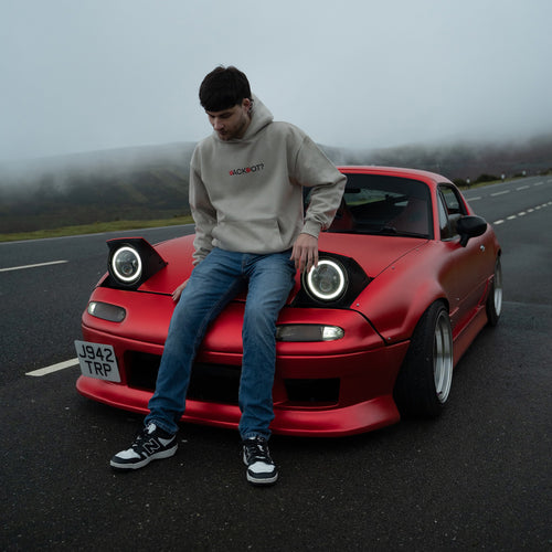 Jackpot Relaxed Hoodie - Natural Stone