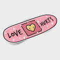 Love Hurts - Slap Sticker