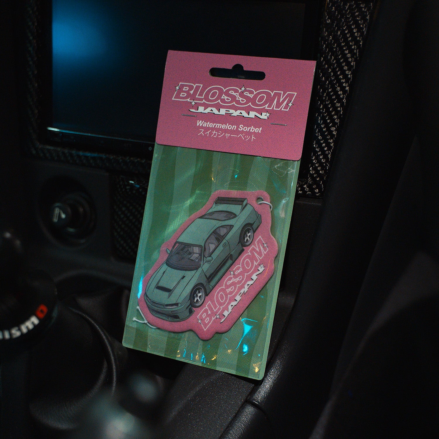 Retro Racer Air Freshener - Watermelon Sorbet