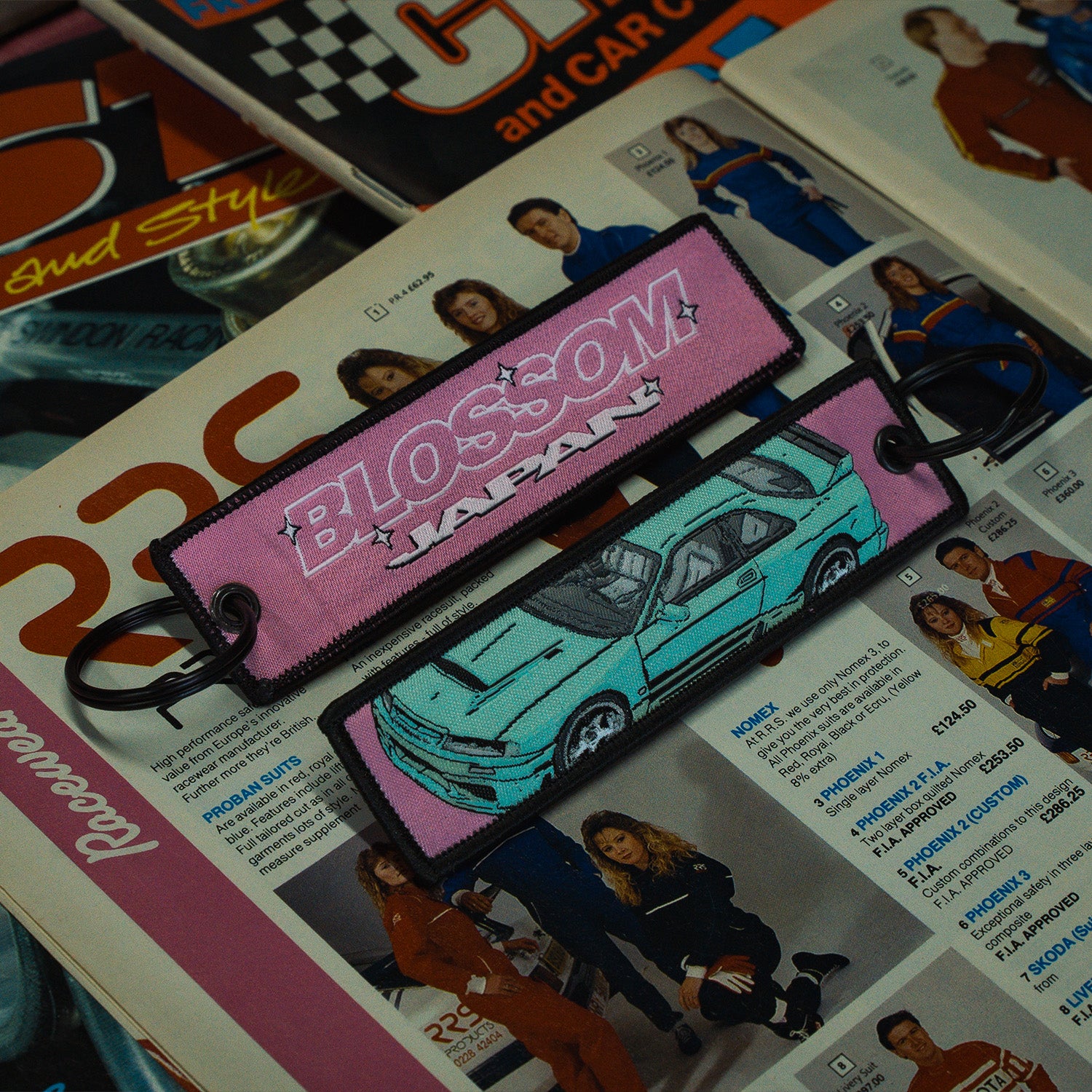 Retro Racer Flight Tag