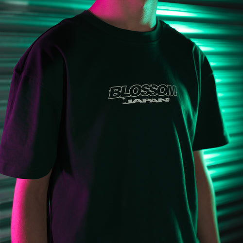 Retro Racer Oversized T-Shirt - Green