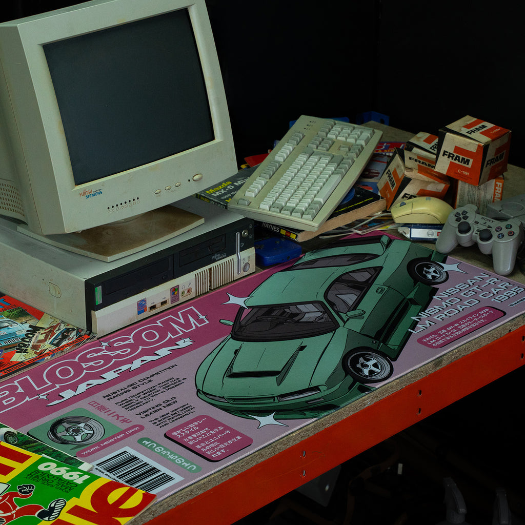 Retro Racer Mouse Mat