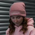 Retro Racer 'Blossom Japan' Beanie - Dusty Pink