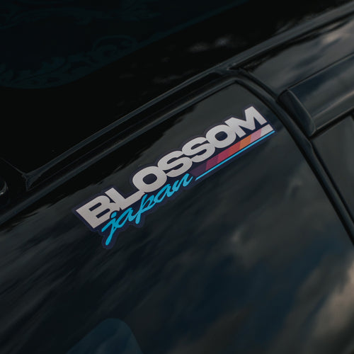 Sunset Drift "Blossom Japan" Purple Logo - Slap Sticker