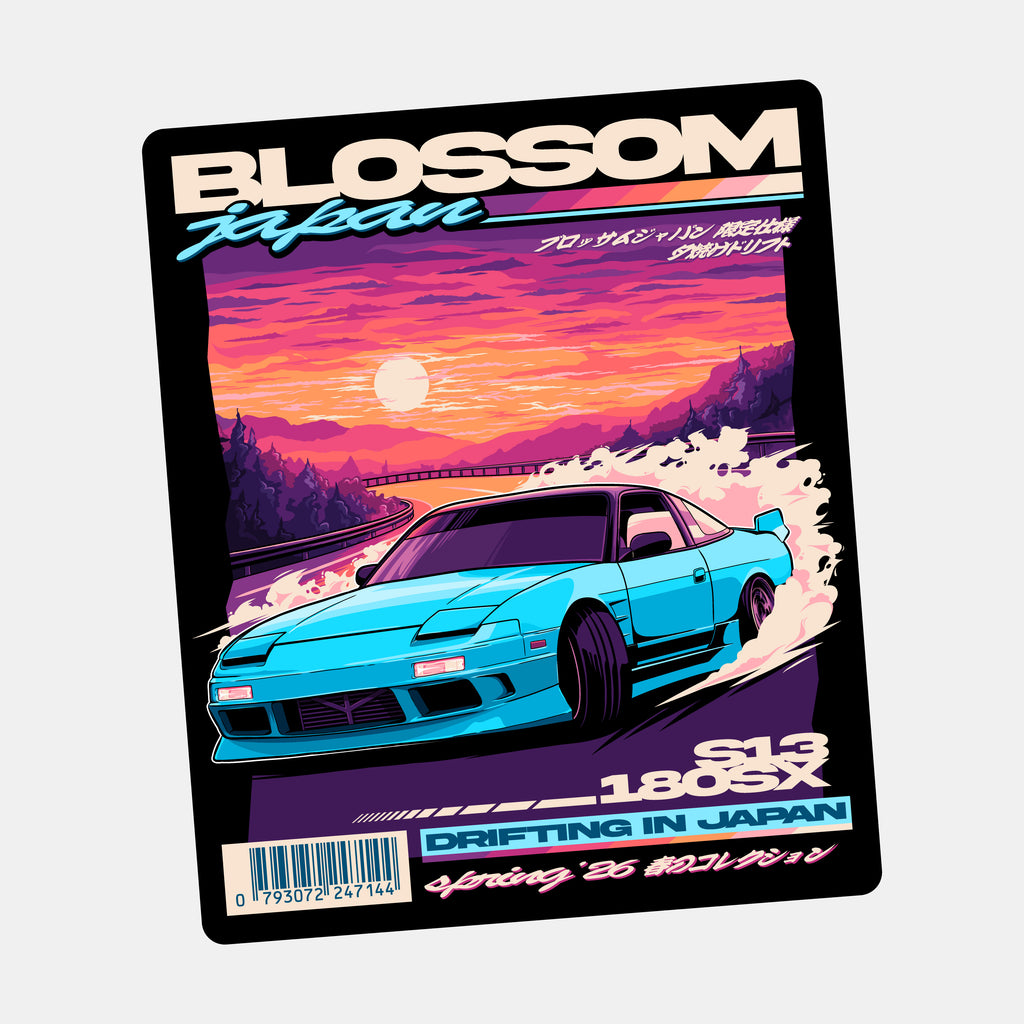 Sunset Drift - Slap Sticker