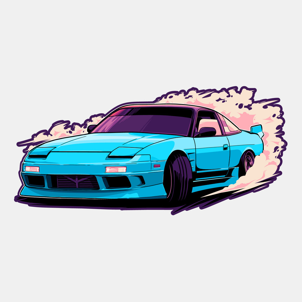 Sunset Drift S13 - Slap Sticker