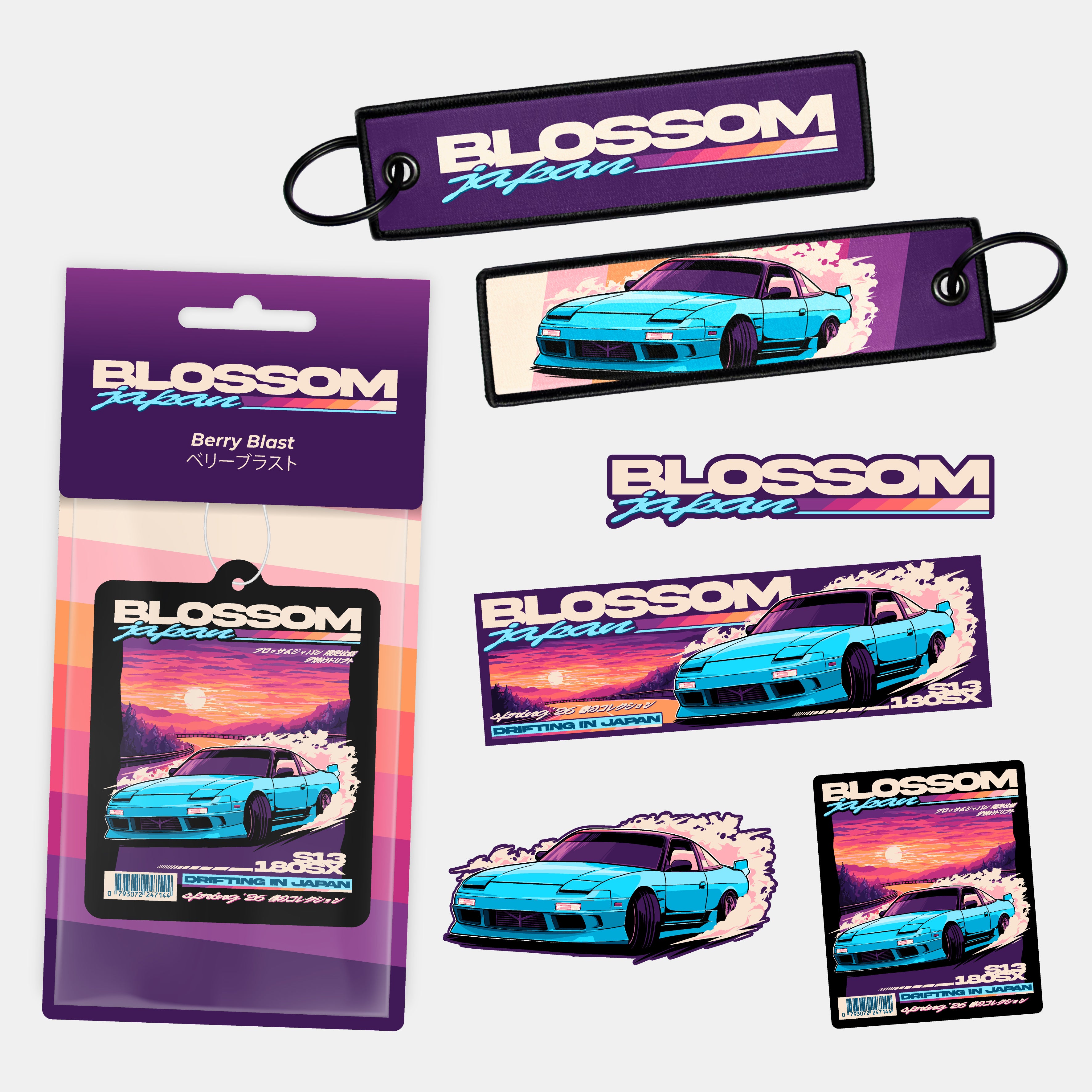 Sunset Drift Essentials Bundle - Signature Purple