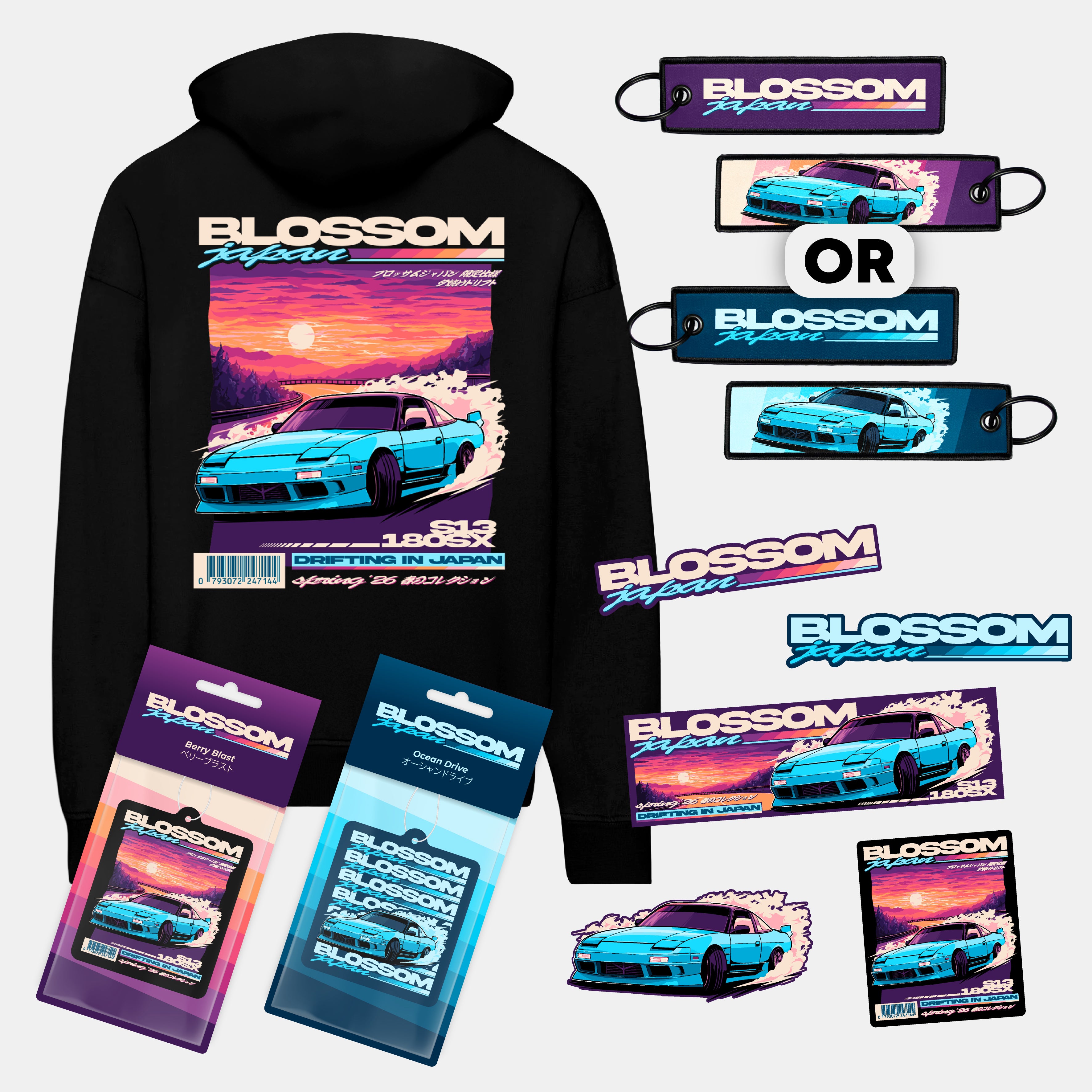 Sunset Drift Hoodie Bundle