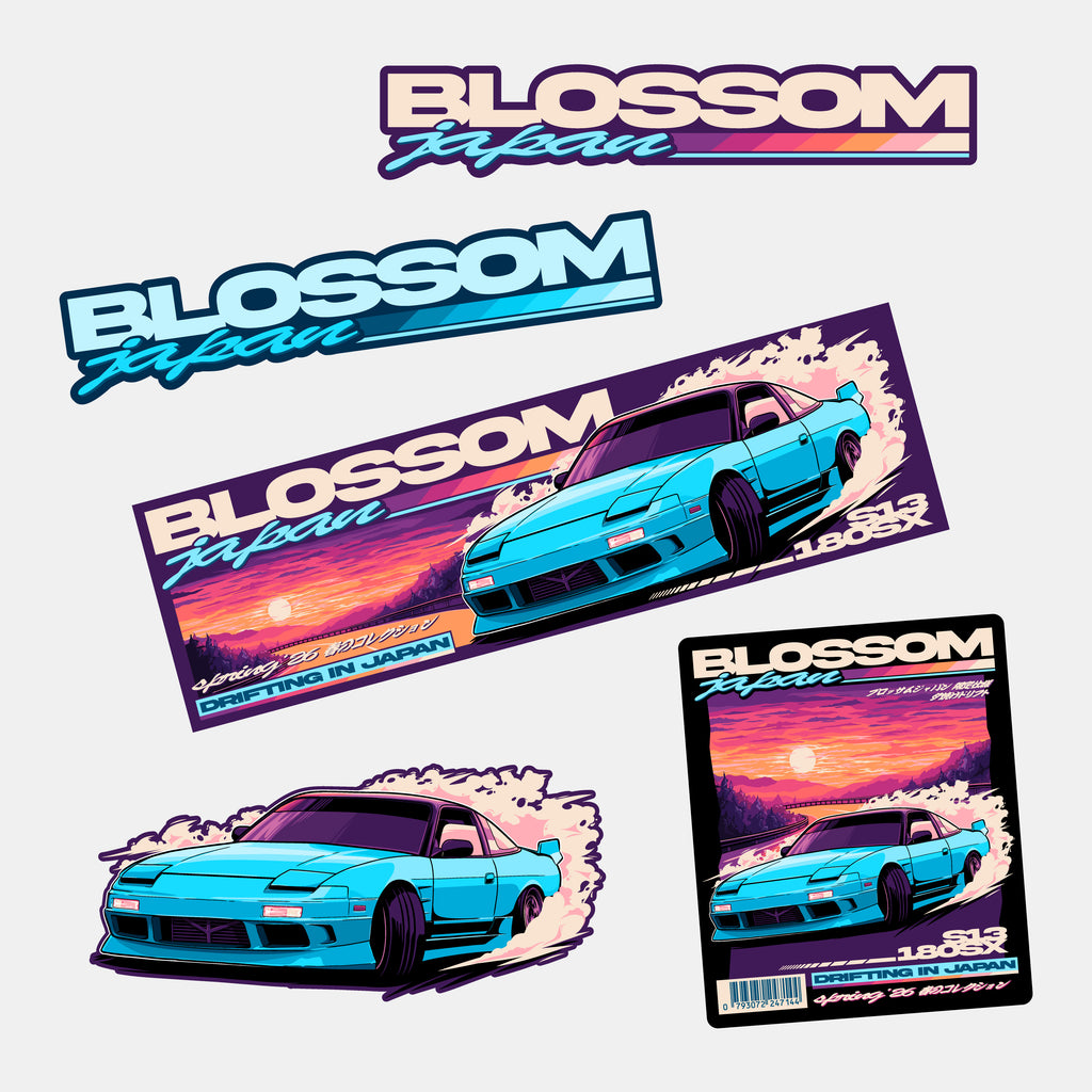 Sunset Drift Sticker Bundle