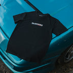 Sunset Drift Oversized T-Shirt - Black
