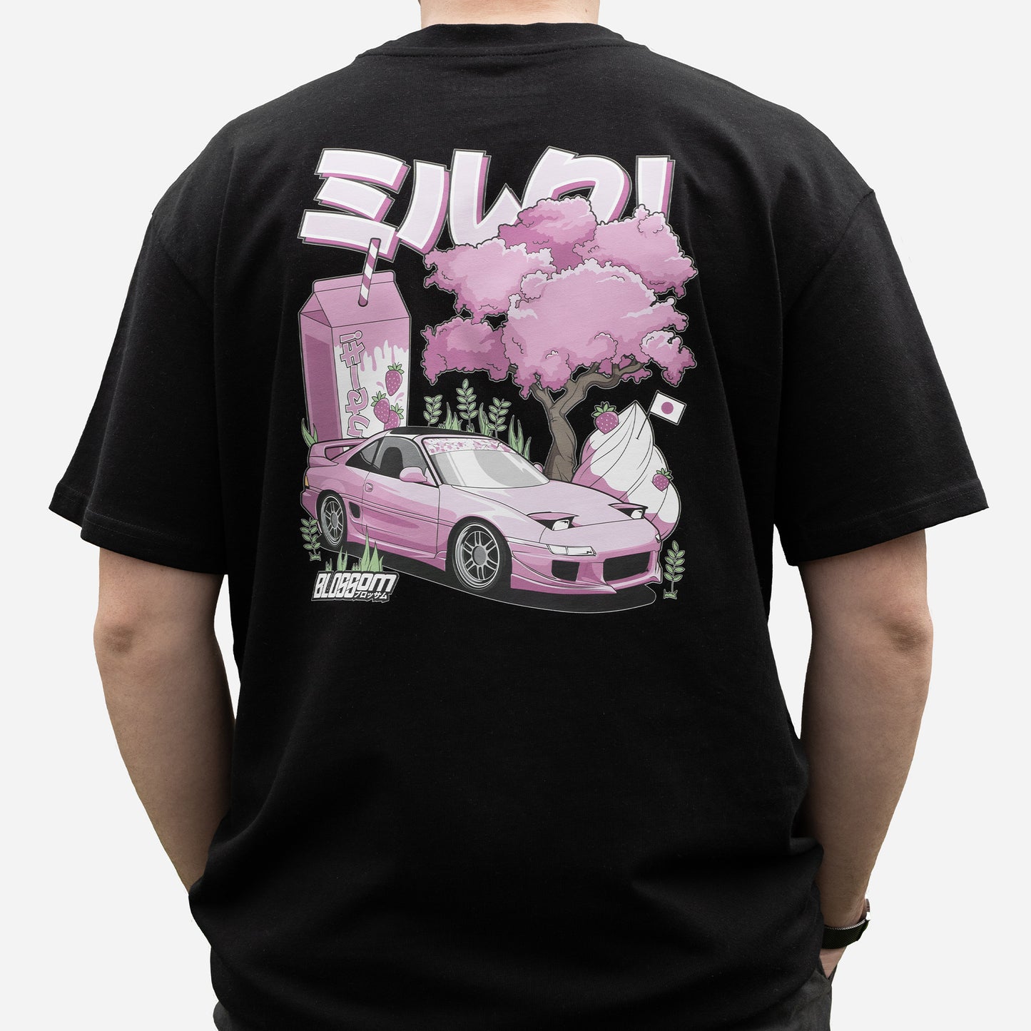 'The Milkshake Collection’ T-Shirt - Black