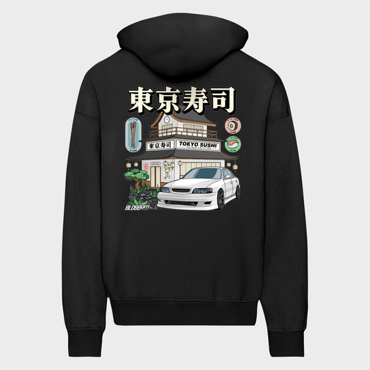 'Tokyo Sushi Collection’ Hoodie - Black