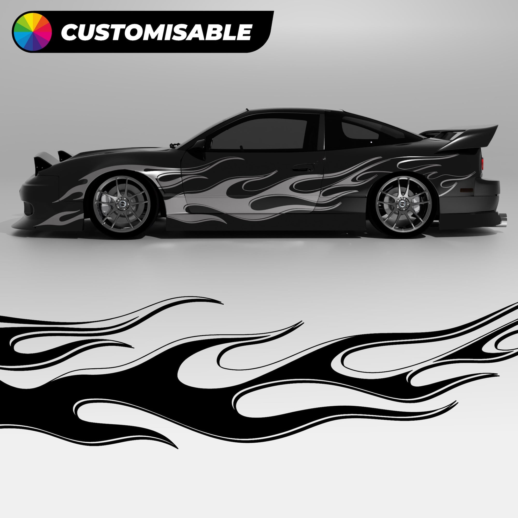 Ghost Livery Kit (Both Sides) - Made for Your Car