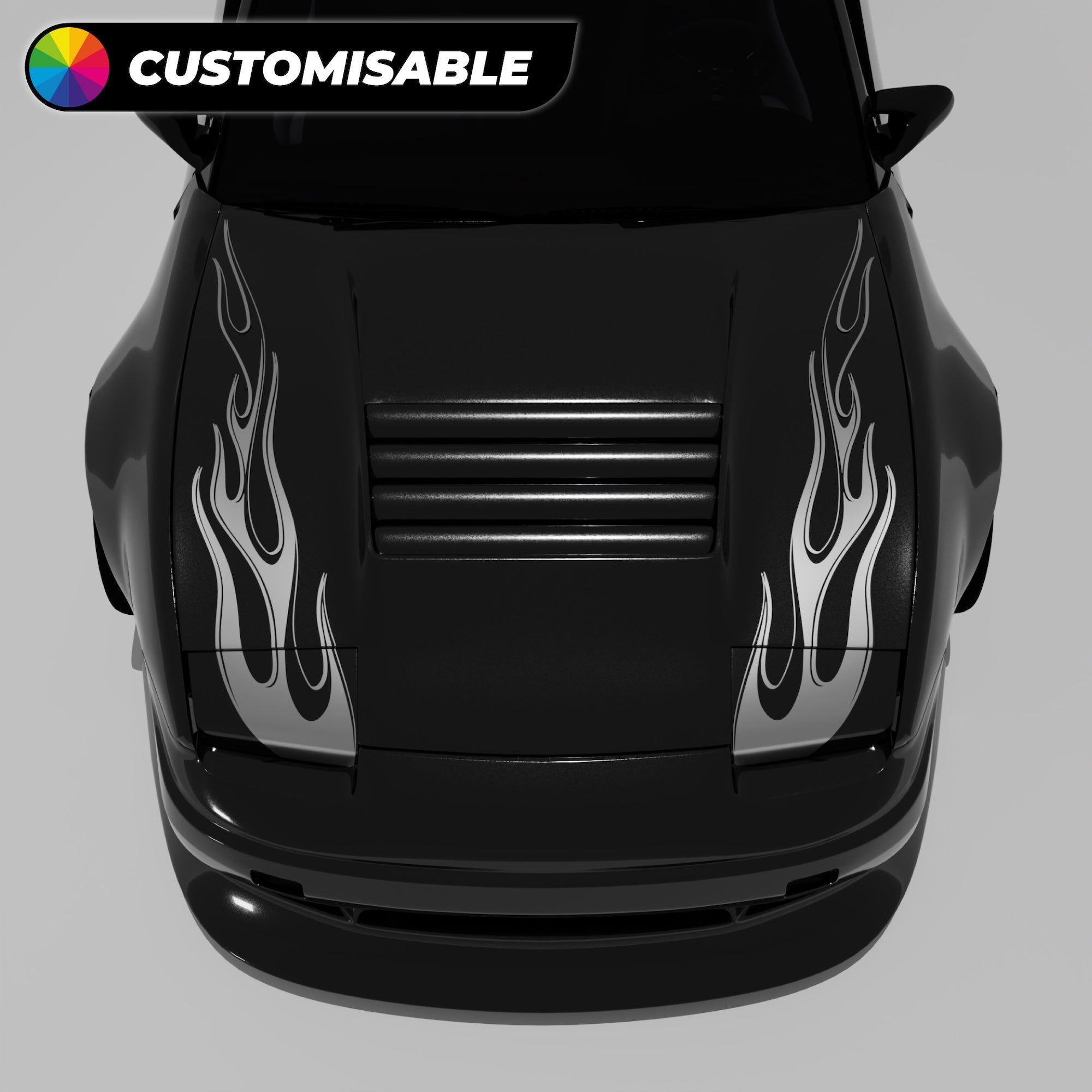 Ghost Hood Decals - Made for Your Car