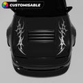 Onyx #2 Hood Decals - Made for Your Car