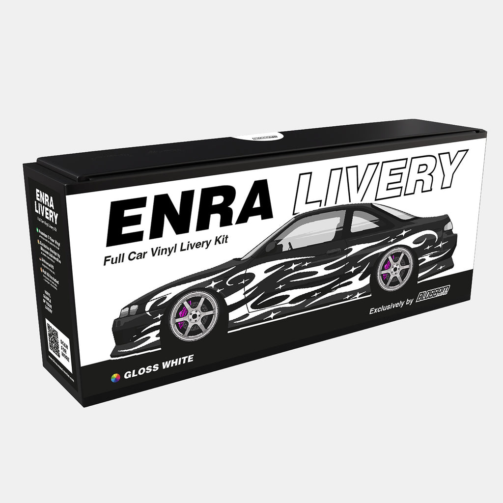 packaging of the enra livery in black box
