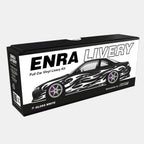 packaging of the enra livery in black box