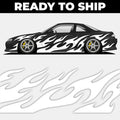 car with Blossom Automotive Kaji livery on it