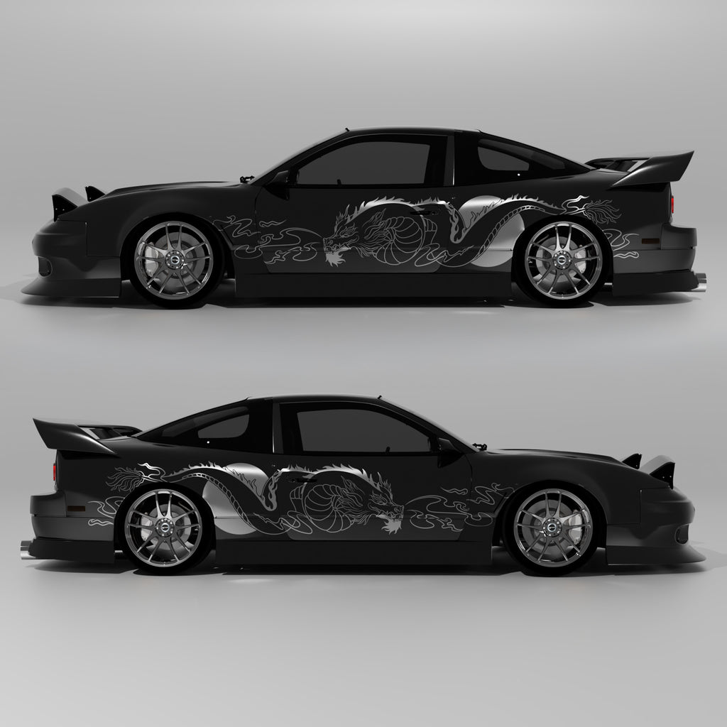 Ryūō Dragon Livery Kit (Both Sides) - Made for Your Car