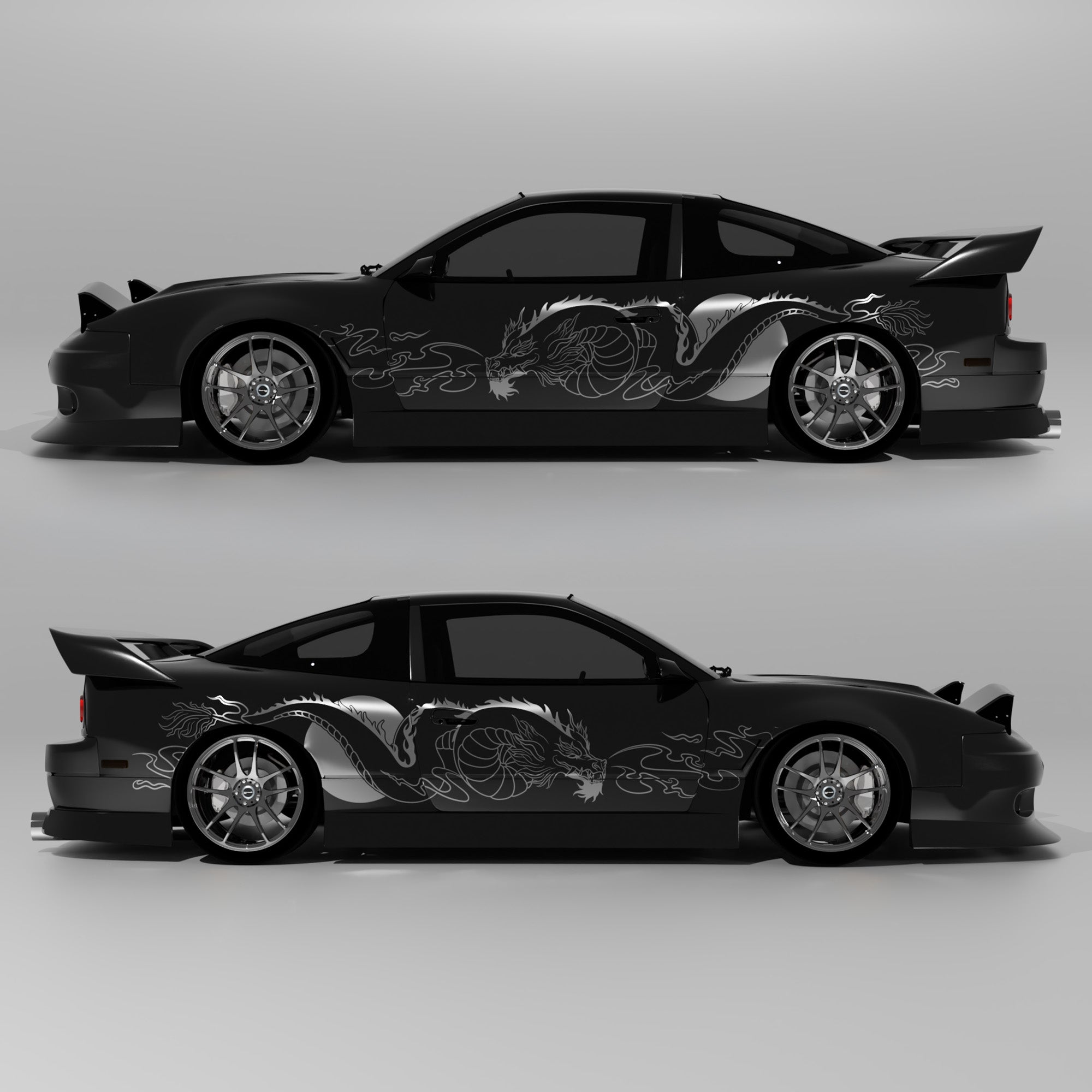 Ryūō Dragon Livery Kit (Both Sides) - Made for Your Car