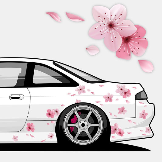 DIY Pink Cherry Blossoms - Mini Printed Livery