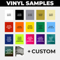 Livery Vinyl Colour Samples
