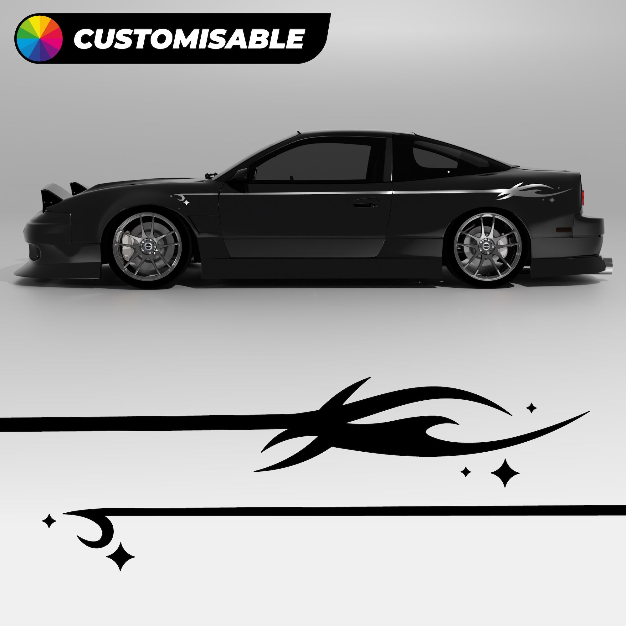 Starline Pinstripe Kit (Both Sides) - Made for Your Car