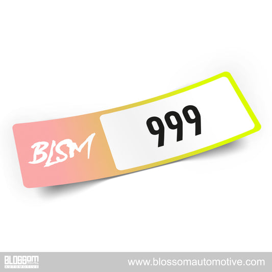 Class 'BLSM 999' - Forza Horizon Performance Index Number Sticker