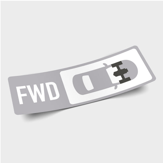 FWD Front Engine - Forza Horizon Configuration Sticker