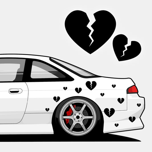 DIY Broken Hearts - Die Cut Livery